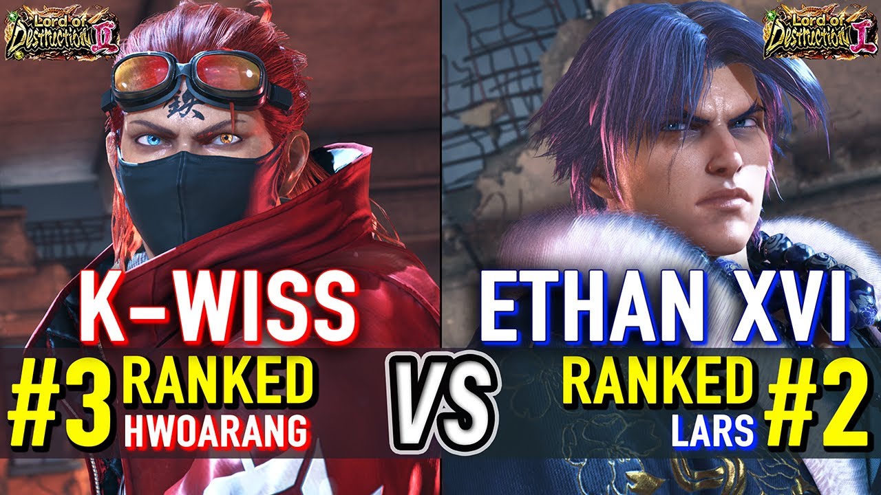 T8 🔥 K-WISS (#3 Ranked Hwoarang) vs ETHAN XVI (#2 Ranked Lars) 🔥 Tekken 8 High Level Gameplay