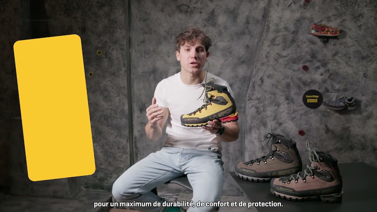 Nouveaut&eacute; : chaussures d'alpinisme Trango Alpine GTX La Sportiva