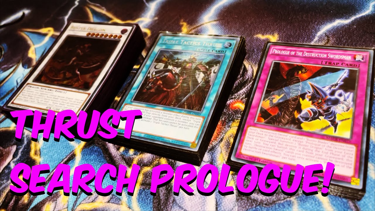 Thrust into Prologue is strong! Buster Blader / Bystial • Deck Profile + Test Hands (Dec, 2023)