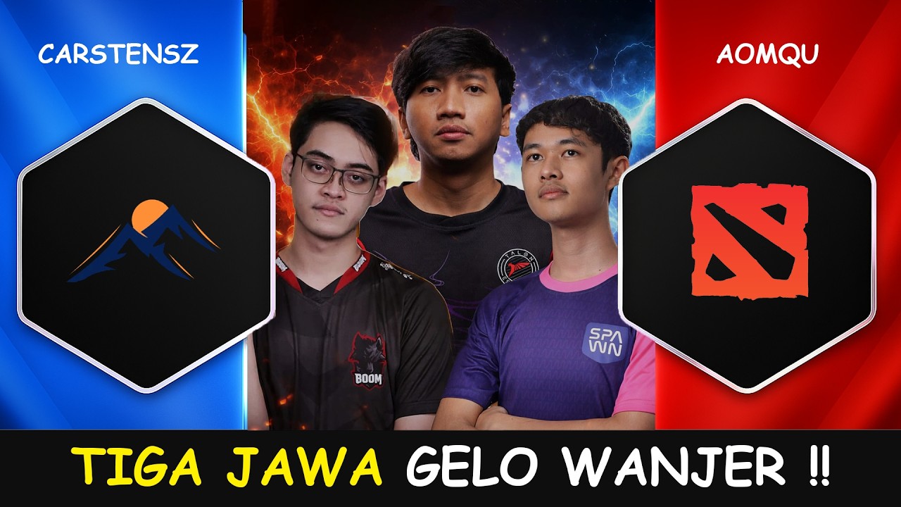 POTENSI BESAR NEW DREAMTEAM INDO 3 JAWA BERSATU - CARSTENSZ VS AOMQU EPL SEA 12 GROUP STAGE DOTA 2