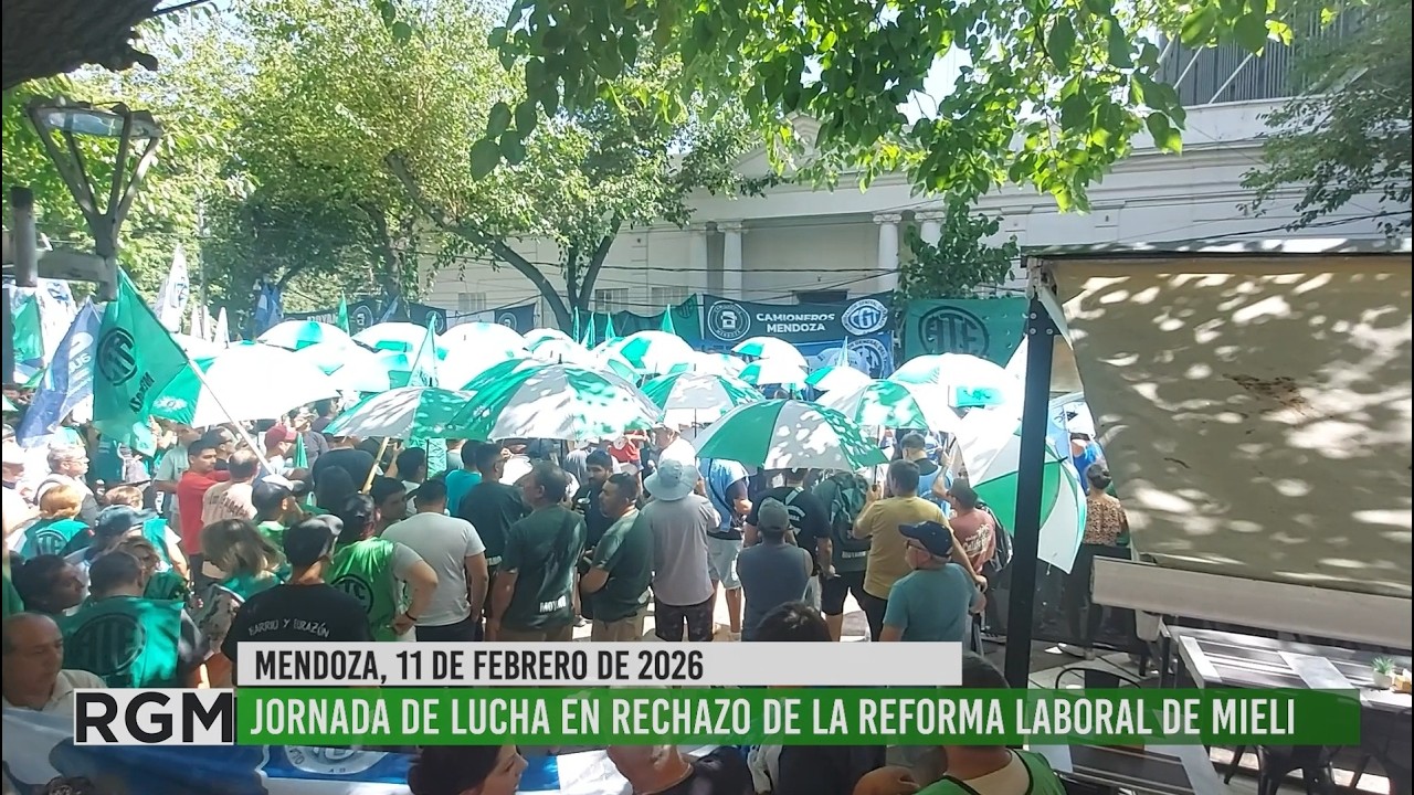 Jornada de lucha en rechazo del proyecto de Reforma Laboral de Milei