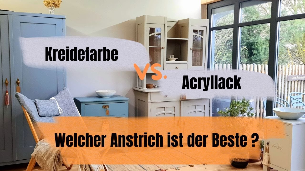 Der entscheidende Vergleich für dein nächstes DIY-Projekt: Acryllack oder Kreidefarbe ?