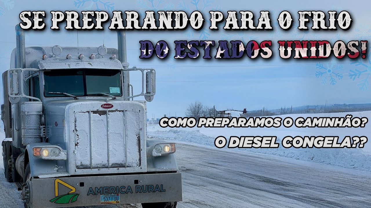 COMO SE PREPARAR PARA FRIO EXTREMO!!! DIESEL CONGELA ????