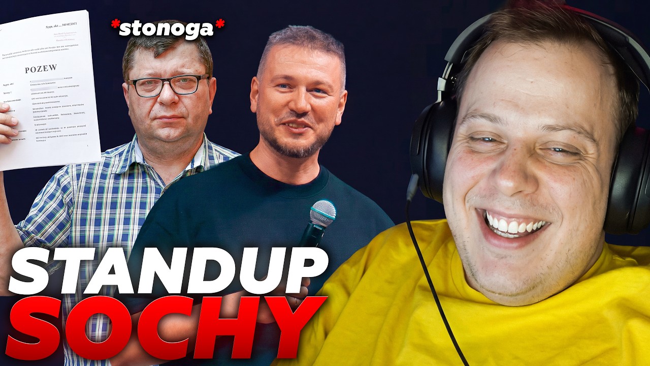 NITRO REAKCJA NA STANDUP SOCHY | Zbigniew Stonoga mnie pozwał?!