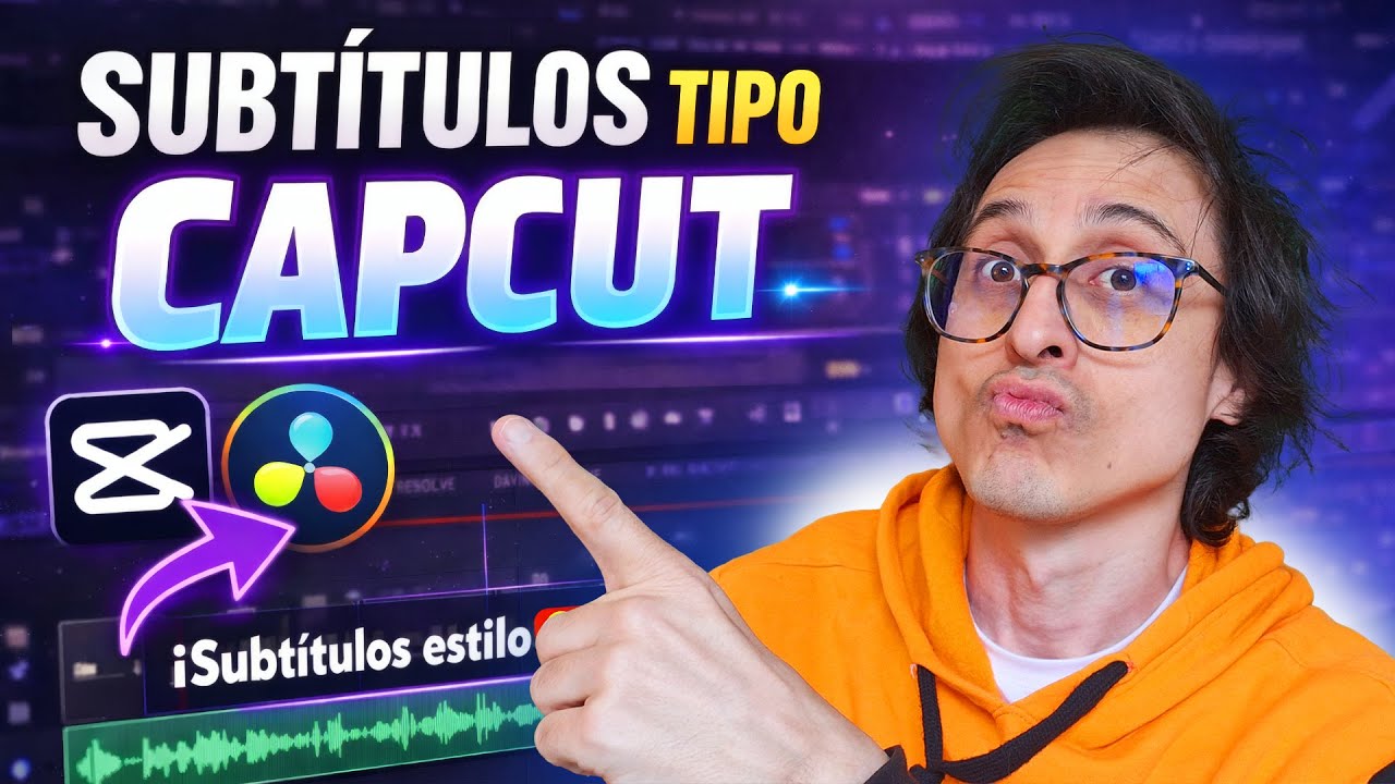 🔥Cómo poner SUBTÍTULOS tipo CapCut en DaVinci Resolve Studio
