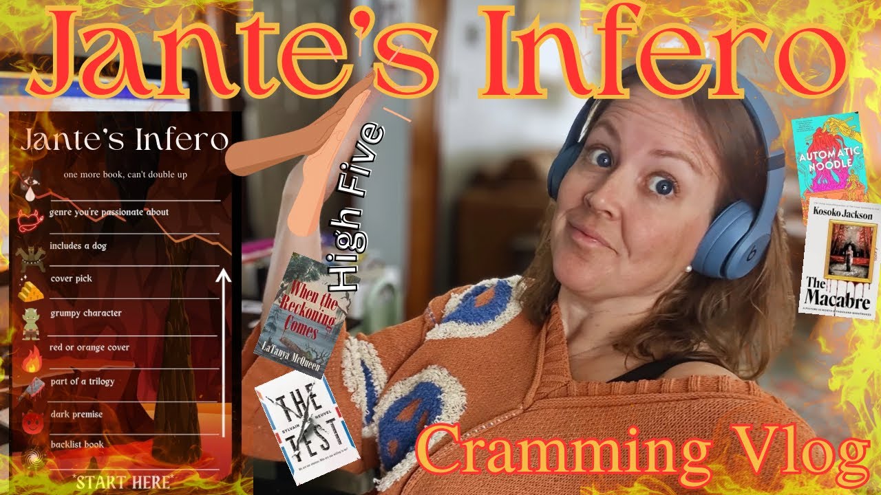 Jantes inferno Cramming Vlog | 4 books 2 Days?