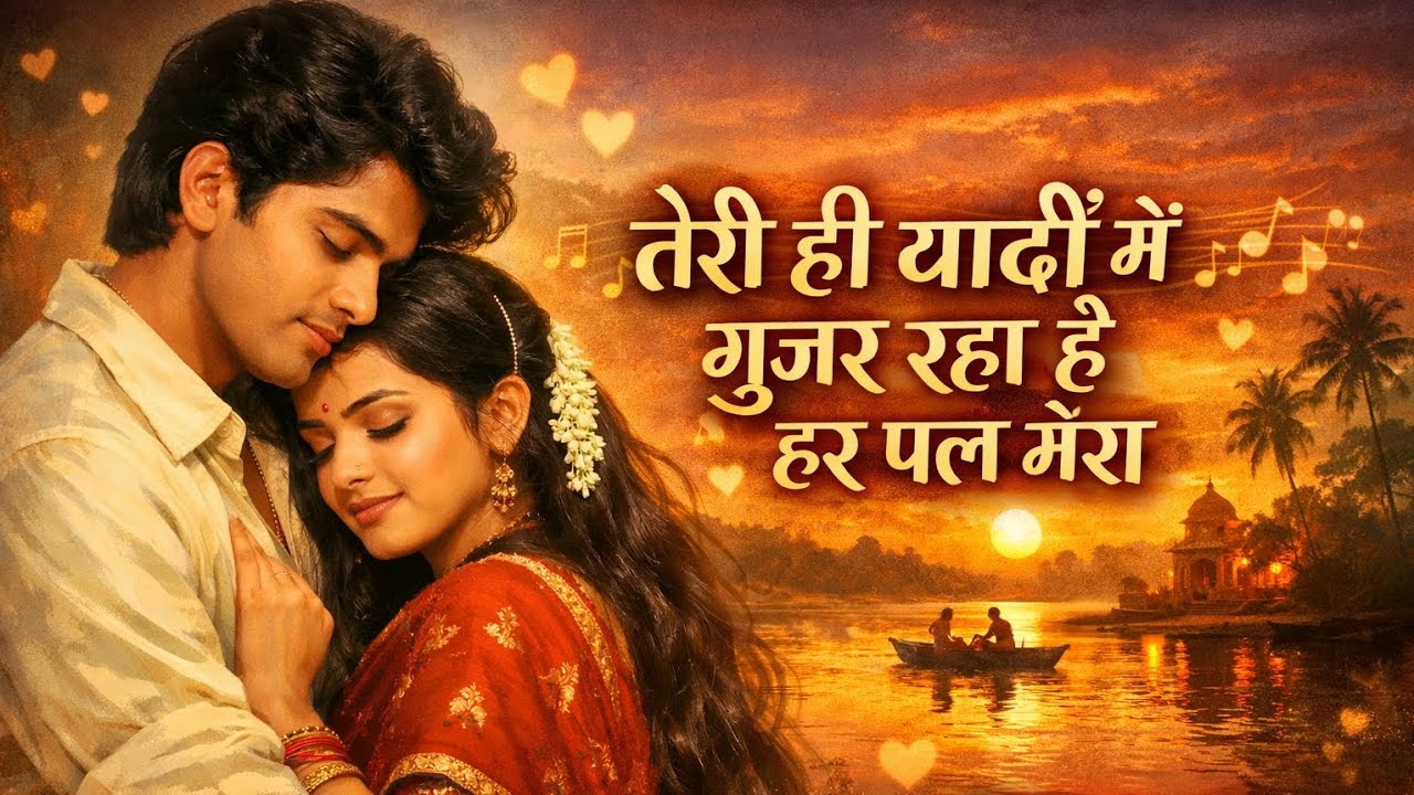 Teri Hi Yaadon Mein Guzar Raha Hai Har Pal Mera ❤️ | 90s Romantic Love Song | DilMusic90s