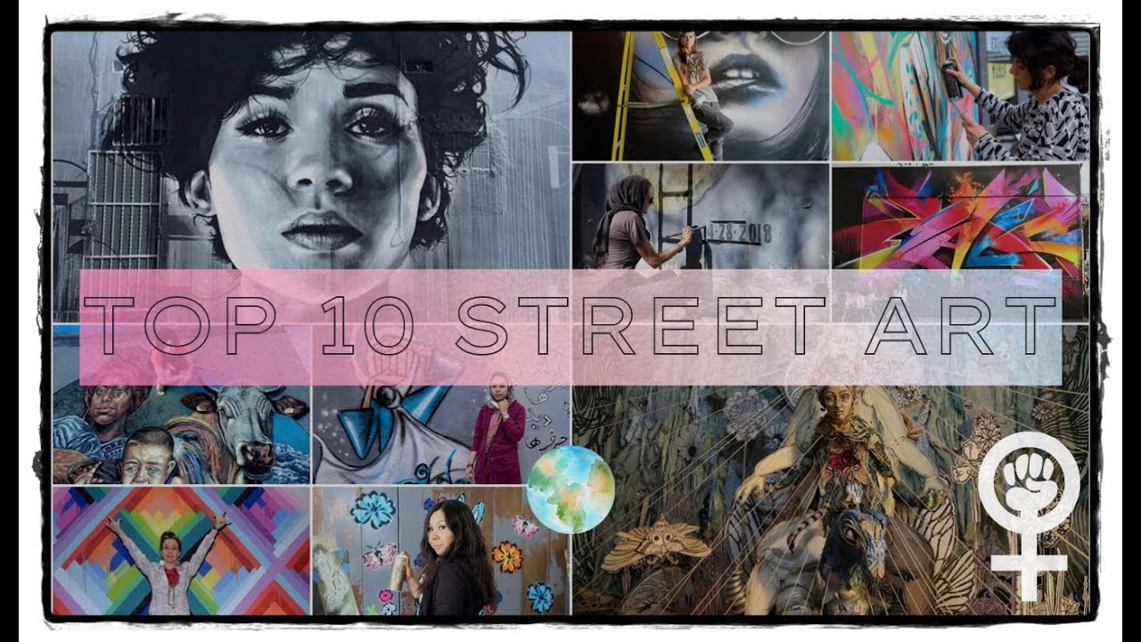 🔝 10 MUJERES del STREET ART y el GRAFFITI que debes CONOCER