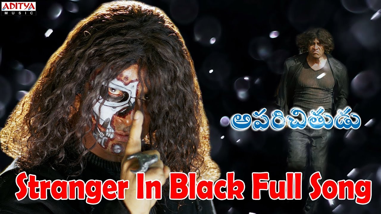 Stranger In Black Full Song II Aparichithudu Movie II Vikram, Sadha