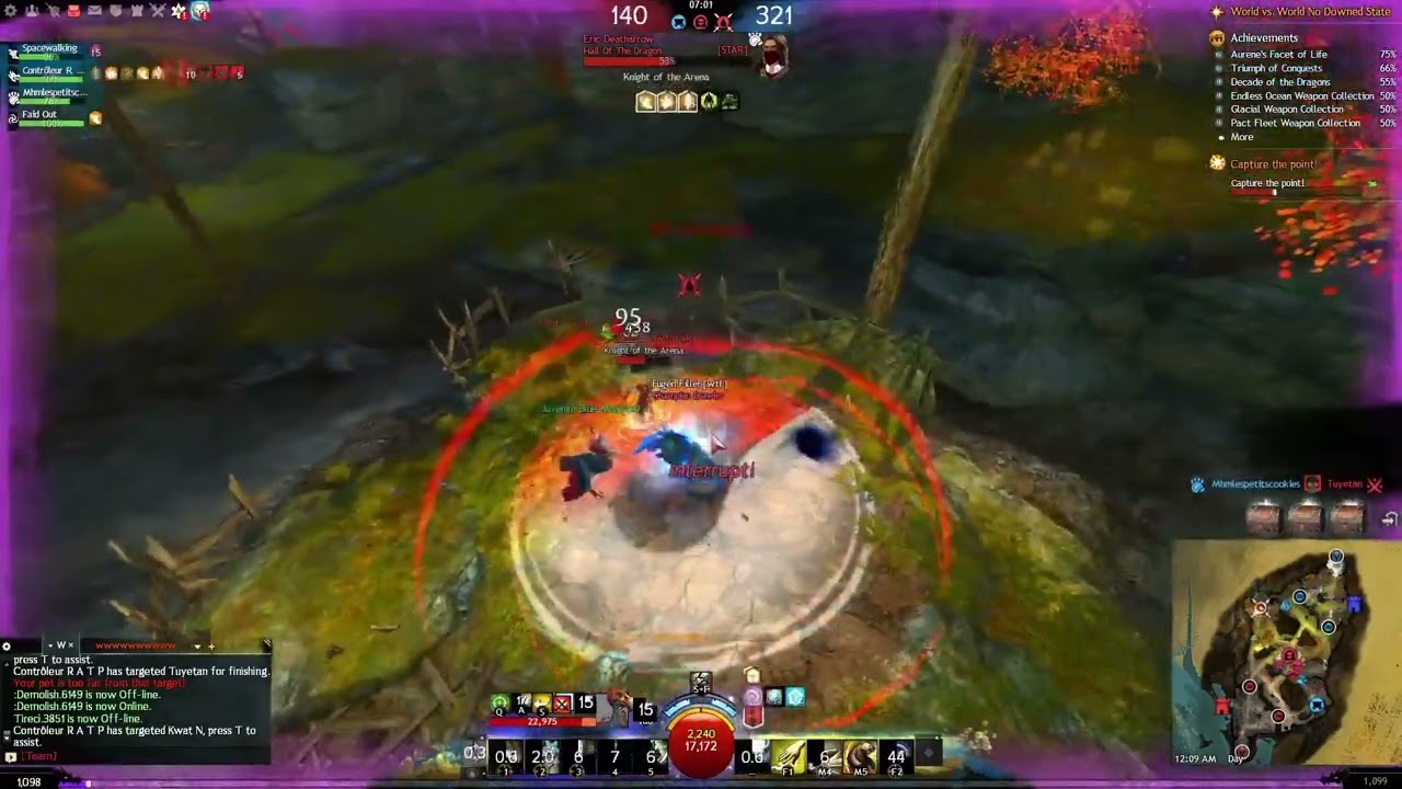 GW2: Ranked PvP // Slow Druid // Top 50 crazy game