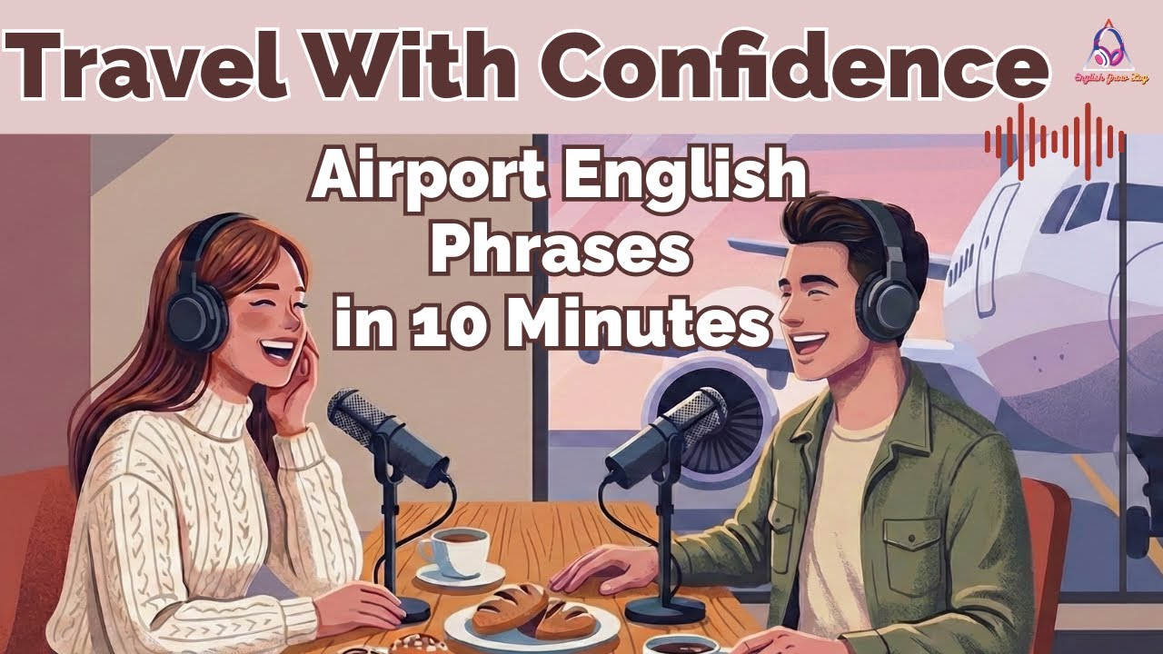Travel with Confidence!｜Real English Conversation｜English Podcast  for Intermediate Leaners