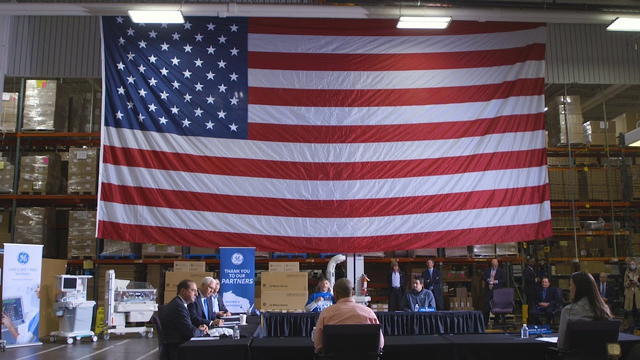 Vice President Pence Visits GE Healthcare