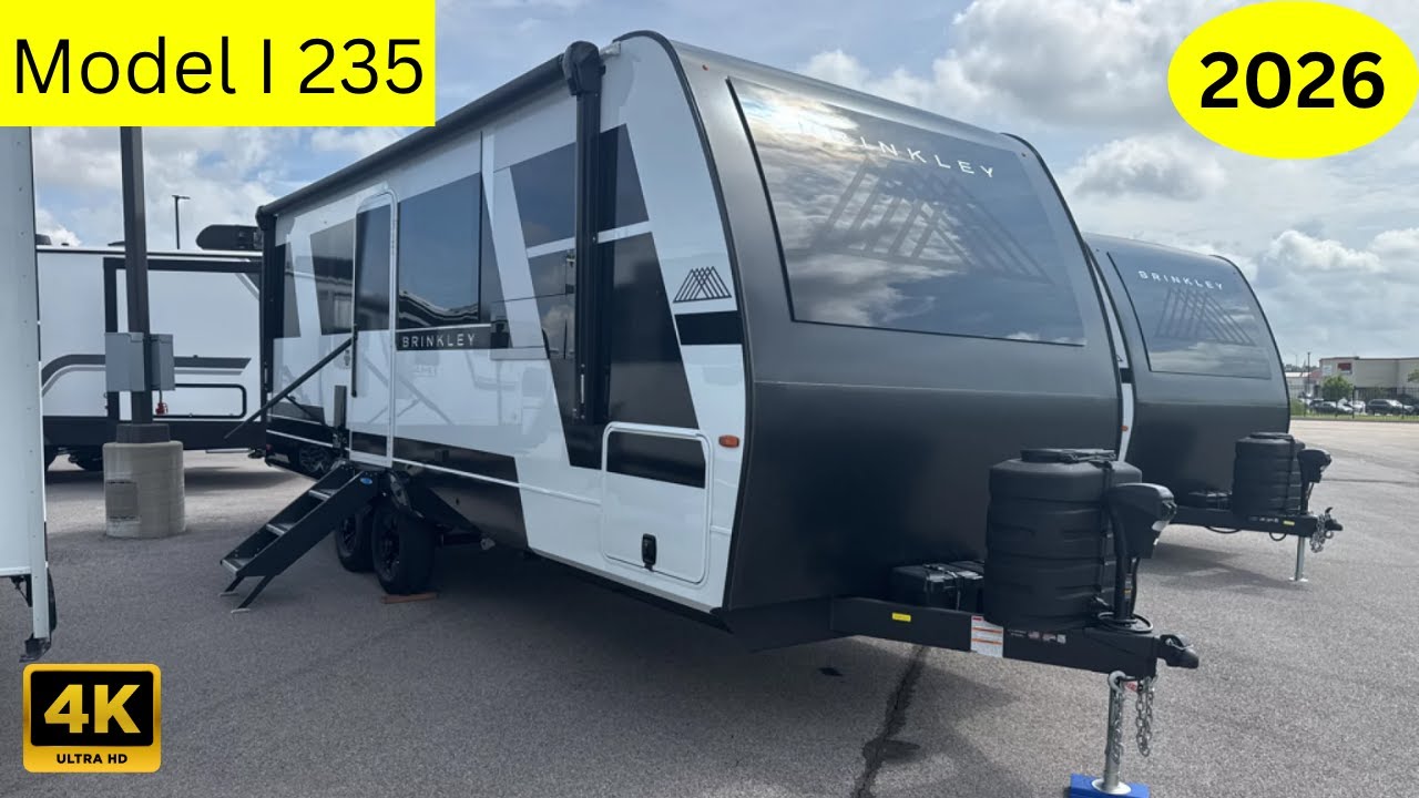 The ALL New 2026 Brinkley Model I 235 &ndash; Small Travel Trailer Big Surprises!