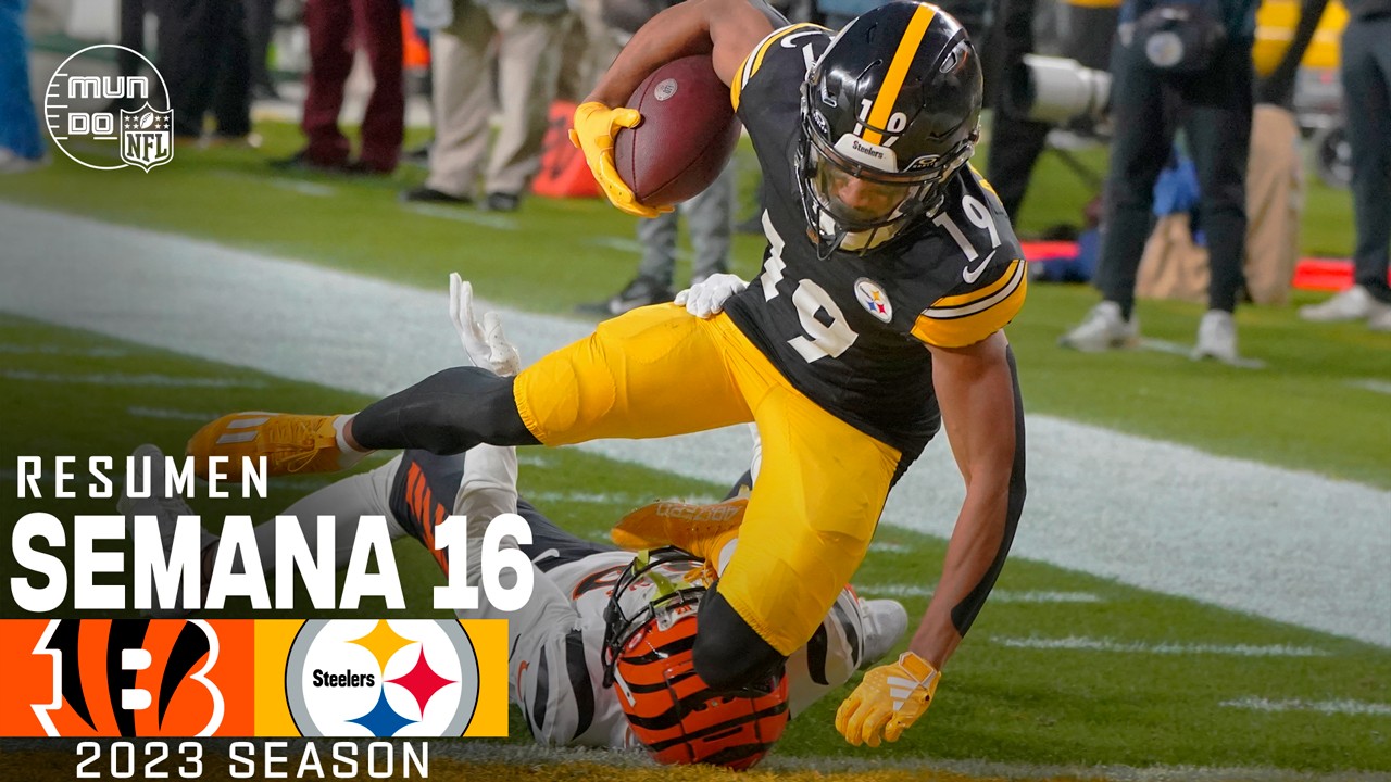 Cincinnati Bengals vs. Pittsburgh Steelers | Semana 16 NFL 2023 | NFL Highlights Resumen en español