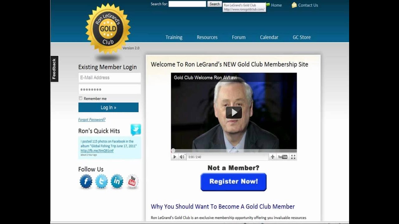 Ed Rush for RonLeGrand Webinar
