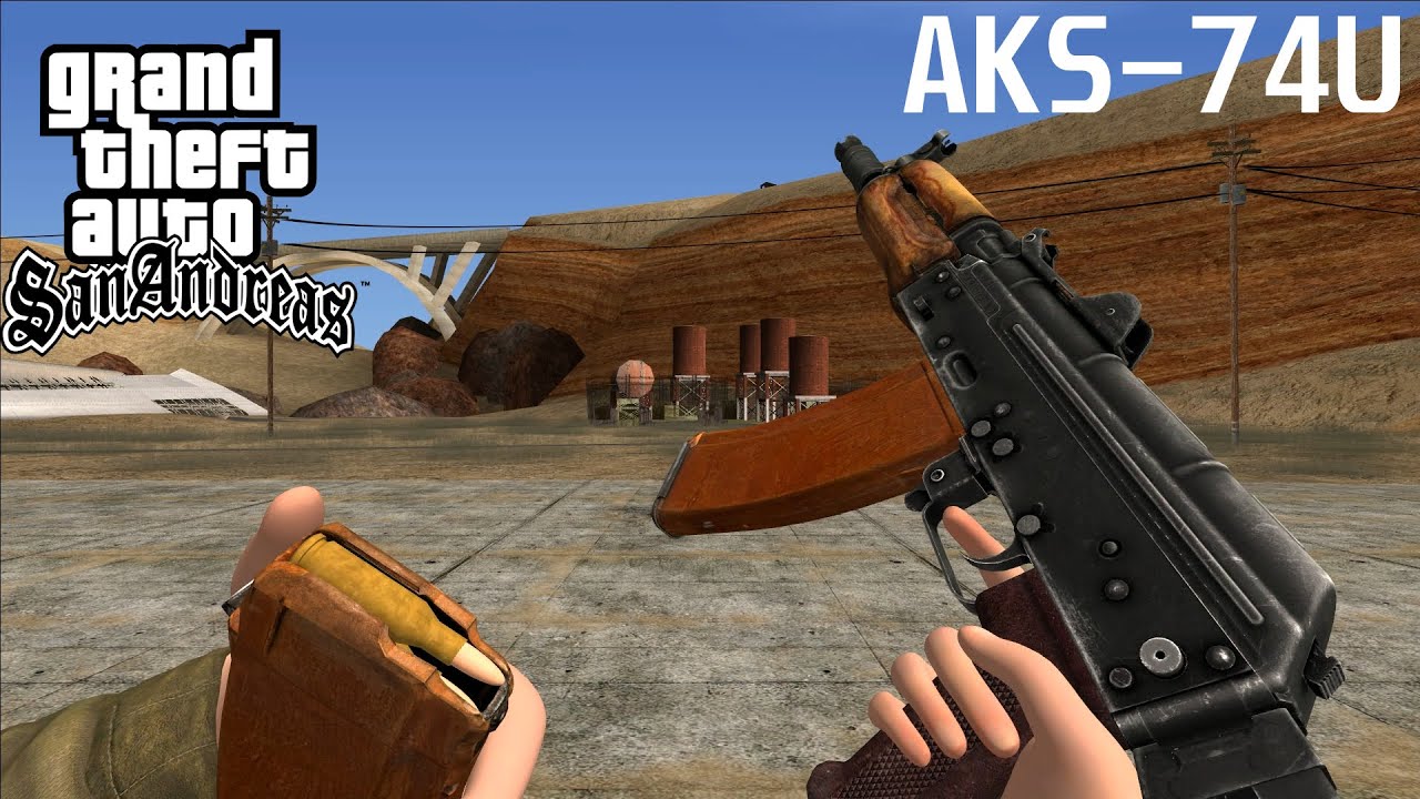 GTA SA AKS-74U ANIMATION