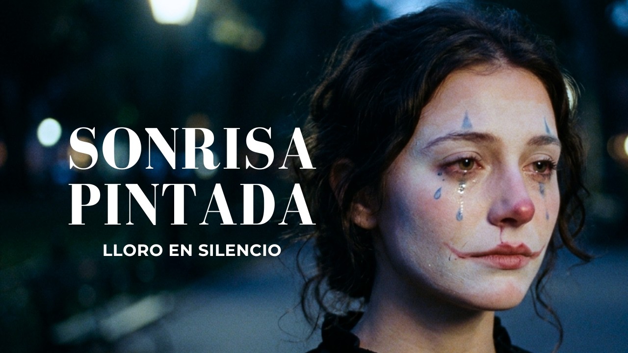 Sonrisa Pintada (Lloro en Silencio) | Cuando el mundo te exige ser feliz pero tú no puedes más