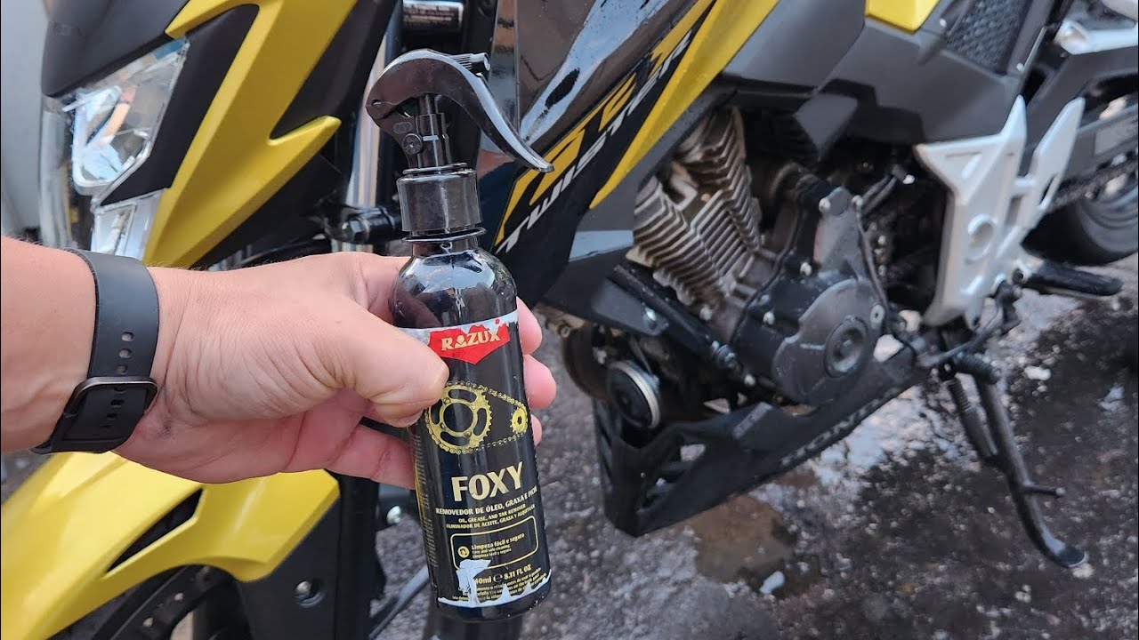 Desengraxante Foxy (razux) aprovado 👍 cb 300f twister.. @PatrickPessanha