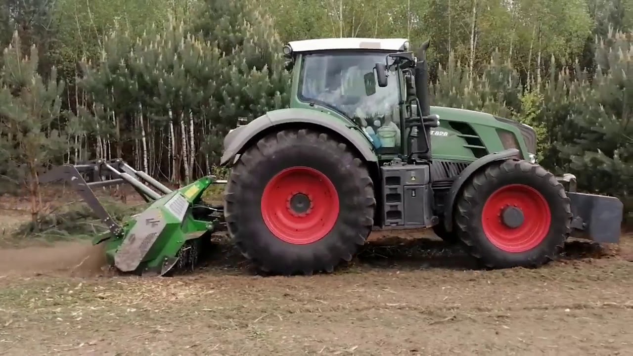FAO FAR 2.354 forestry mulcher + FENDT 826 |fresa forestale | forstfräse |frezarka krusząca