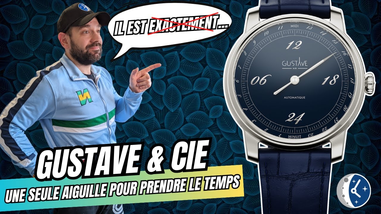 ✨ Montre Minimaliste de Luxe : Paul 24h par Gustave et Cie | Tout ce Que Vous Devez Savoir !