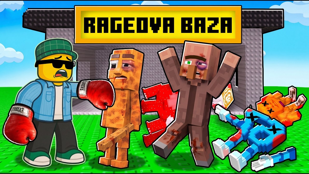 Rage i Kovalski Su Zarobili Brainrotove Koji Udaraju Zbog Para u Robloxu...