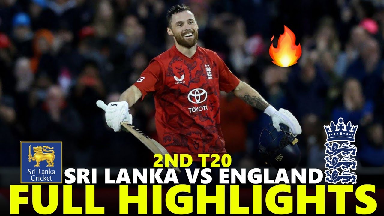 England vs Sri Lanka Full Highlights 2nd T20 2026 | ENG VS SL