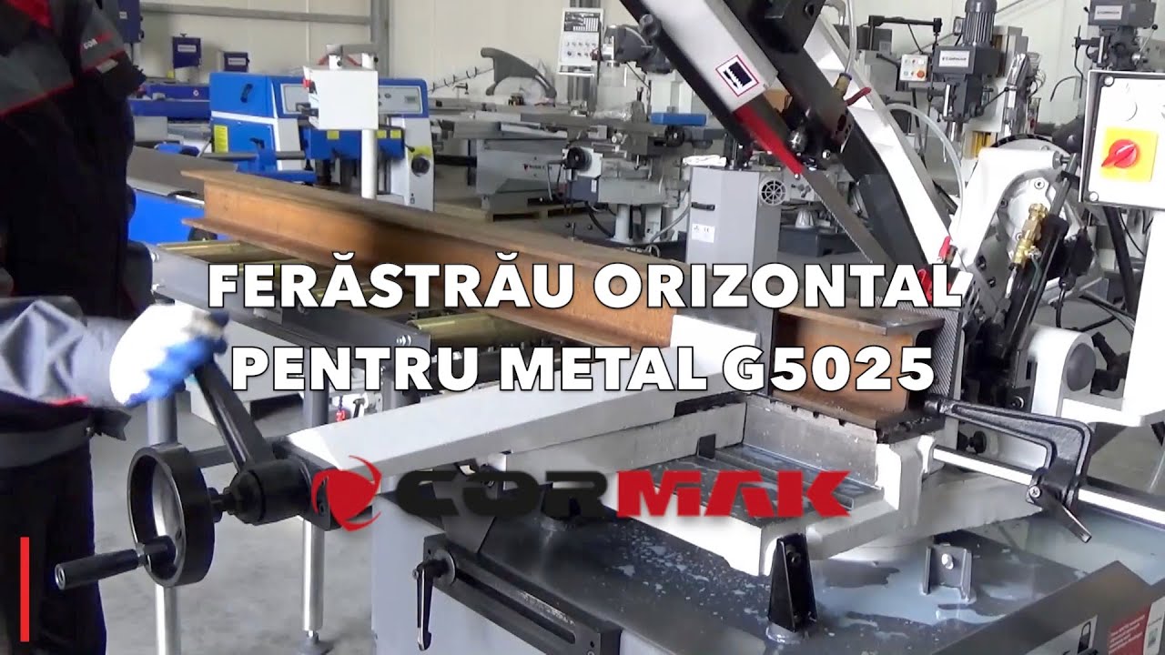 Ferastrau orizontal pentru metal 🇵🇱 CORMAK 🇷🇴 G5025
