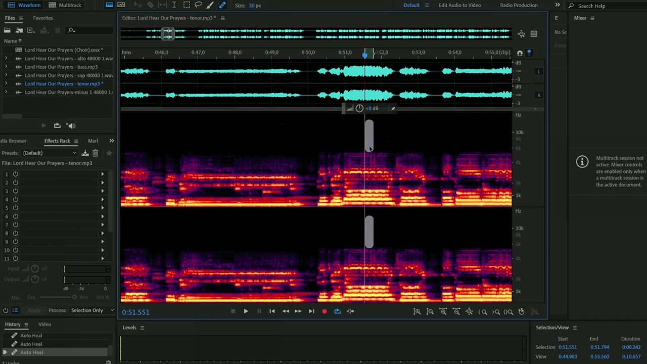 Remove Audio Distortion in Adobe Audition