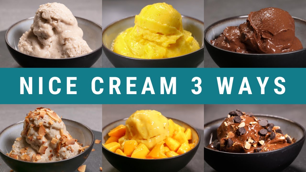 Simple & Healthy Nice Cream