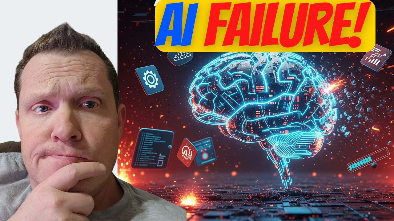 AI FAILURE: Why 95% of Projects are Crashing