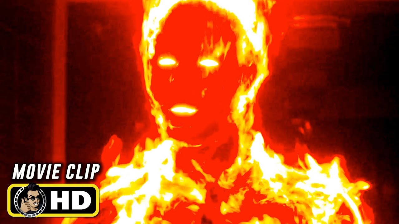 Every HUMAN TORCH Scene in FAN4STIC (2015) Michael B. Jordan