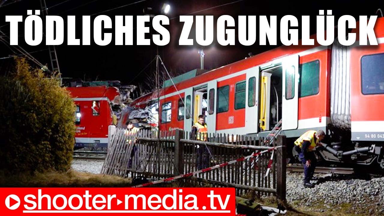 ❌ Tödliches Zugunglück bei München ❌ Kollision mit zwei S-Bahnen ➕ viele Verletzte 🚒 Großeinsatz 🚑 🚒