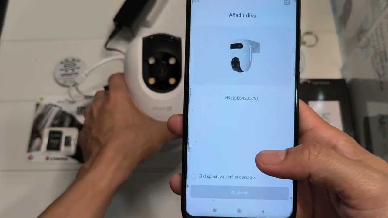Cámara EZVIZ H9C 2K inteligente wifi y ethernet para exterior, ptz, 512gb. Unboxing y configuración