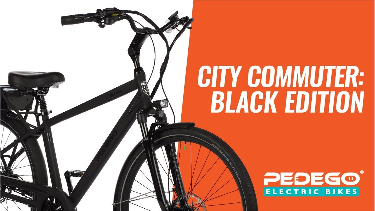 Pedego City Commuter: Black Edition | Pedego Electric Bikes