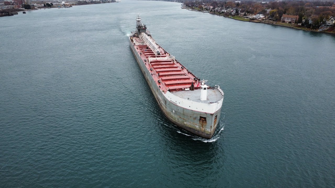 Environments: The Freighter: Drone Footage (Corunna, Ontario)