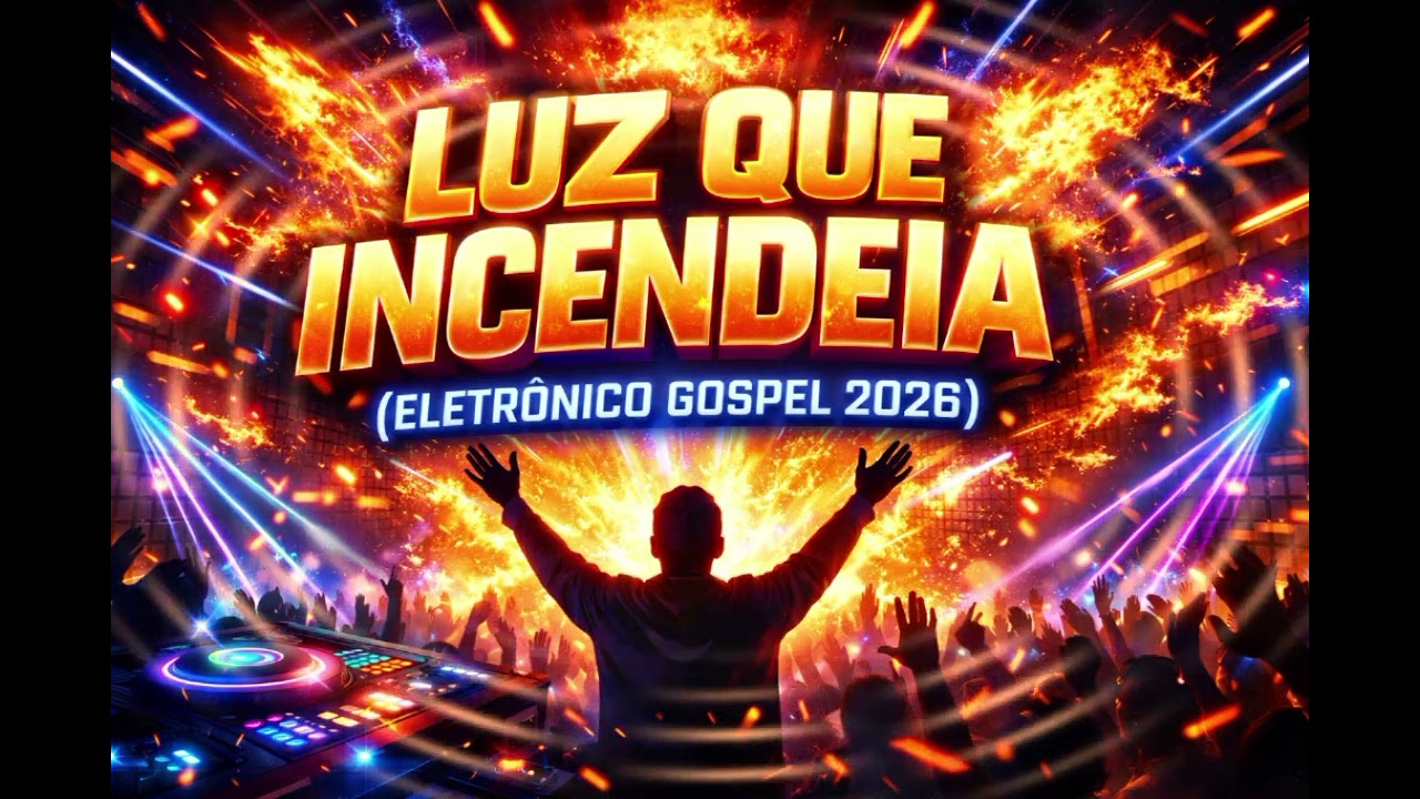 🔥 LUZ QUE INCENDEIA ⚡ ELETRÔNICO GOSPEL 2026 | LOUVOR QUE MOVE O CÉU 🙌