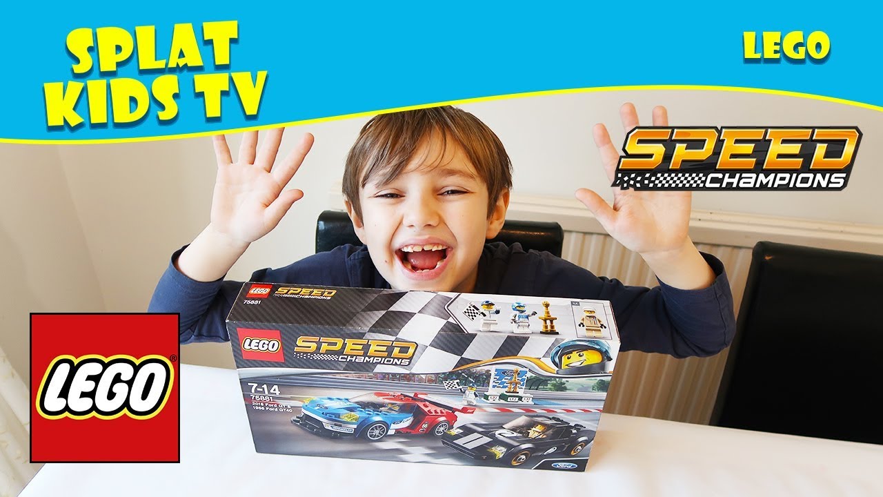 Lego Speed Champions Build Kit Racing Cars