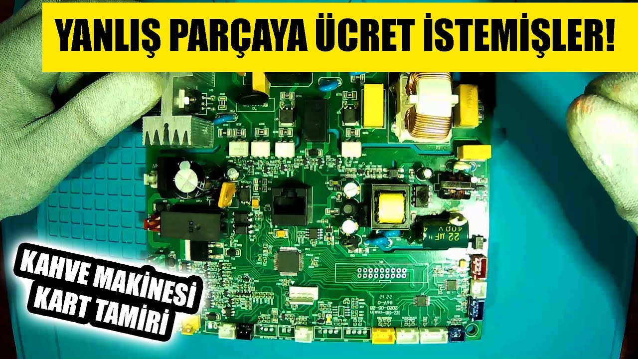 Servis Hem Yanlış Parça Takmış Hem Ücret İstemiş! Daha Neler Göreceğiz! Tam Otomatik Kahve Makinesi