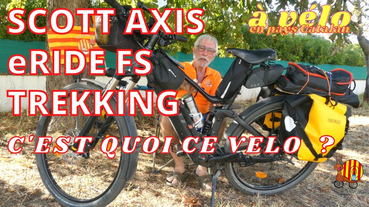 Présentation du Scott Axis eRide FS Trekking  - VTT AE - C'est quoi ce vélo ?