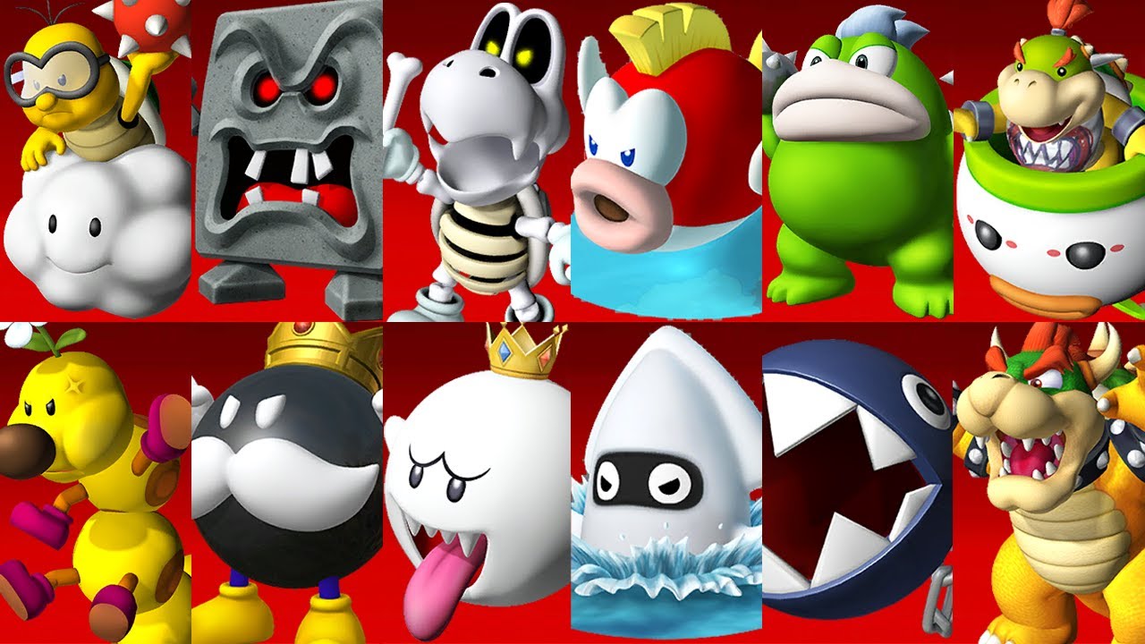 Mario Party 9 - All Bosses (Master Difficulty)