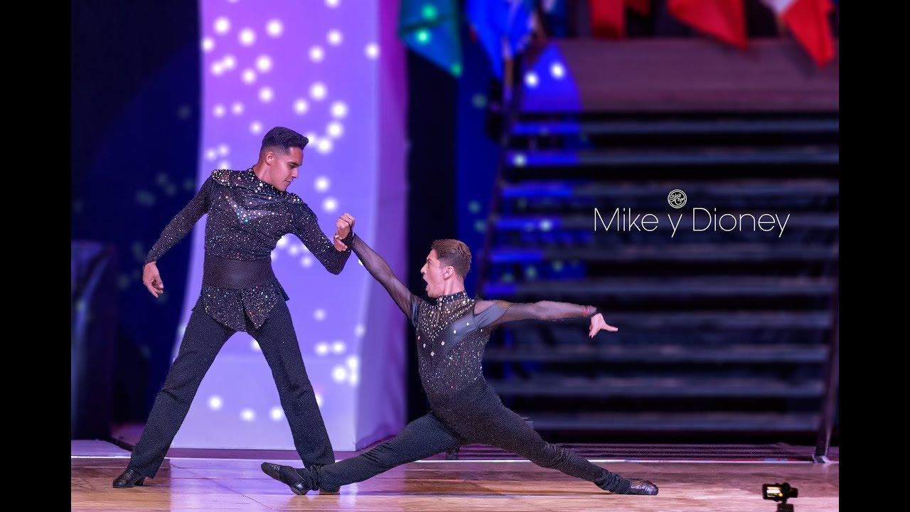 Mike y Dioney 1er Lugar Parejas Salsa Cabaret Same Gender Euroson Latino 2018