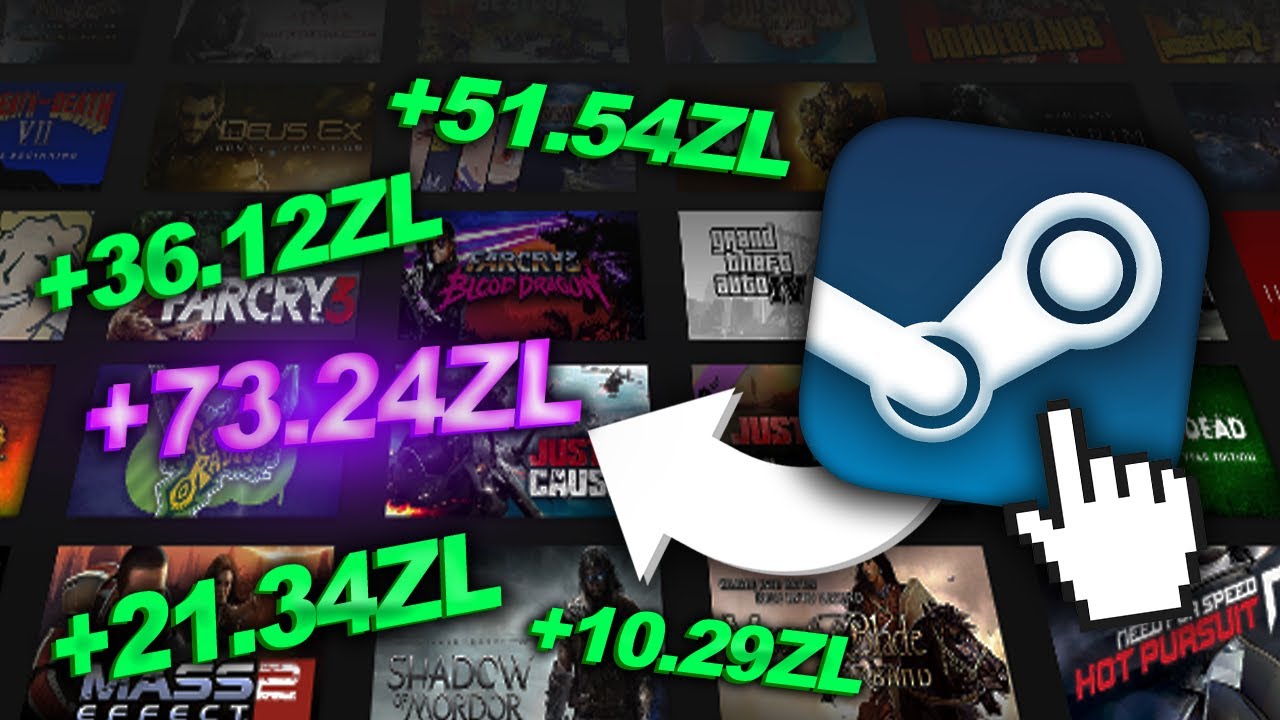JAK SZYBKO WPŁACIĆ DOWOLNĄ KWOTĘ STEAM?! *PORADNIK*