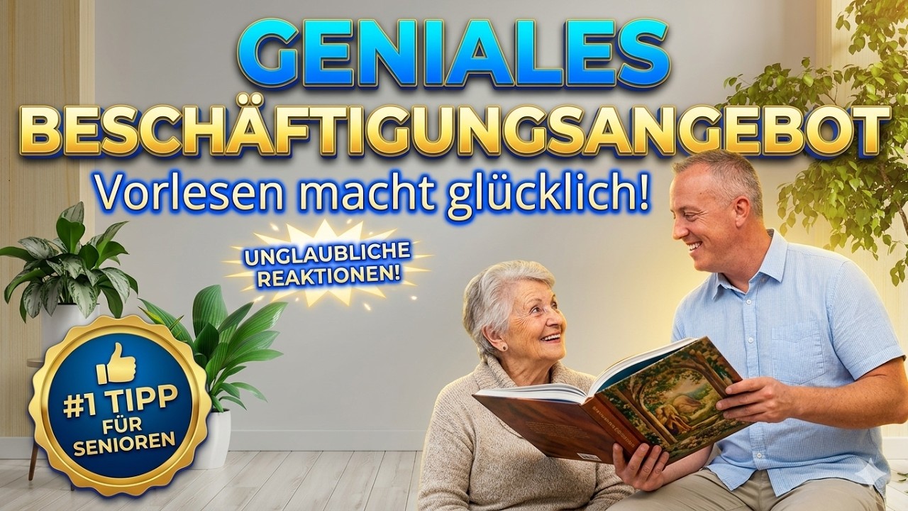 Vorlesen als Beschäftigungsangebot in der Seniorenbetreuung