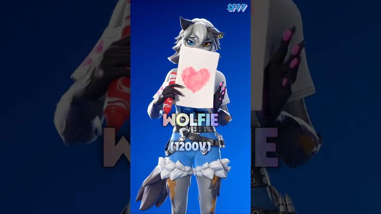 포트나이트 '울피' 신규 스킨 리뷰('WOLFIE' Fortnite New skin 4K Showcase)(フォートナイ 'ウォルフィー')