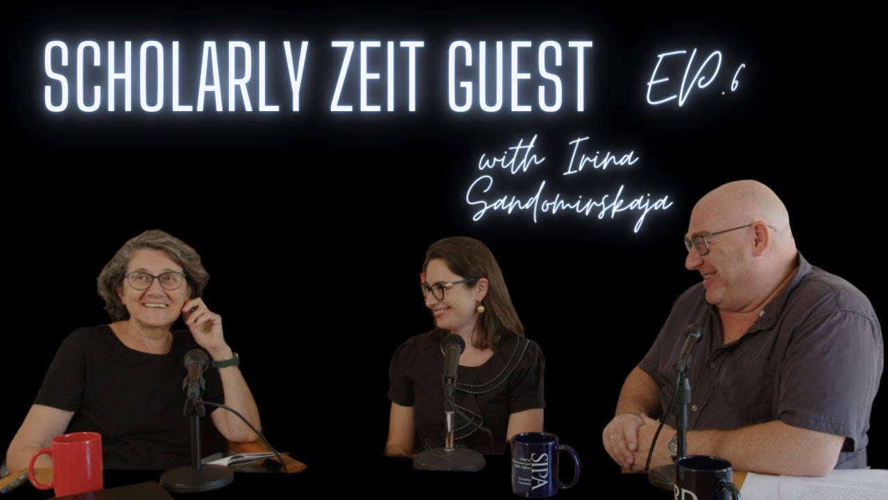 Scholarly ZEIT GUEST| Irina Sandomirskaja: Instrumentalizing Critique/Critiquing Instrumentalization