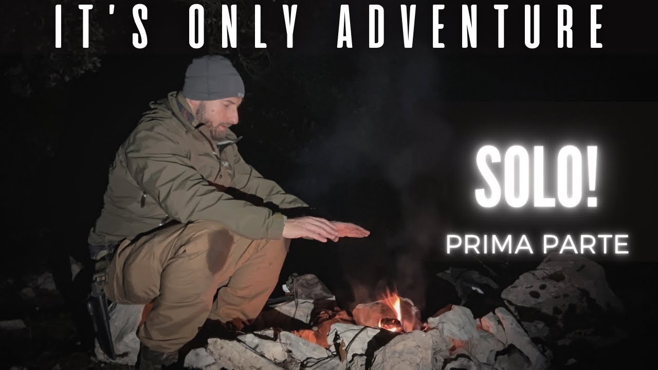 3 giorni con il Tarp sui Monti Lepini in inverno. Bushcraft & Trekking - Prima parte.