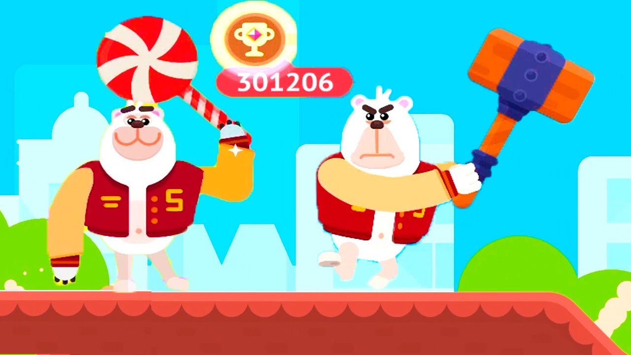 Bowmasters SNOW - NEW World Record 300k Bouncemasters - Hammer Bat (IOS | ANDROID) (10)