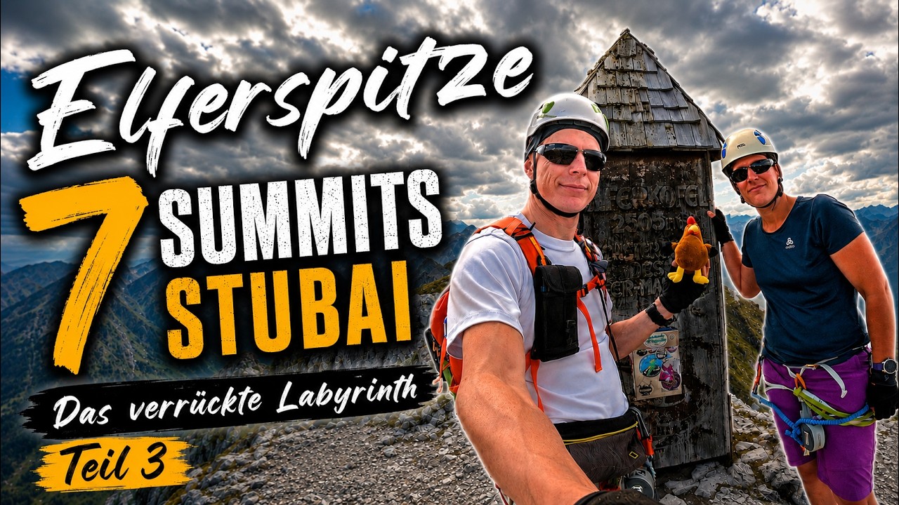 Elferspitze, Elfer Nordwand- und Elferkofel Klettersteig 3 [Seven Summits Stubai] №430