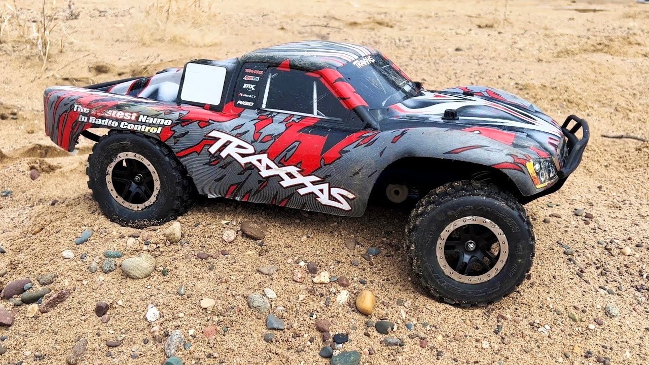 Traxxas Slash 2wd VXL - FULL THROTTLE Sand Bash