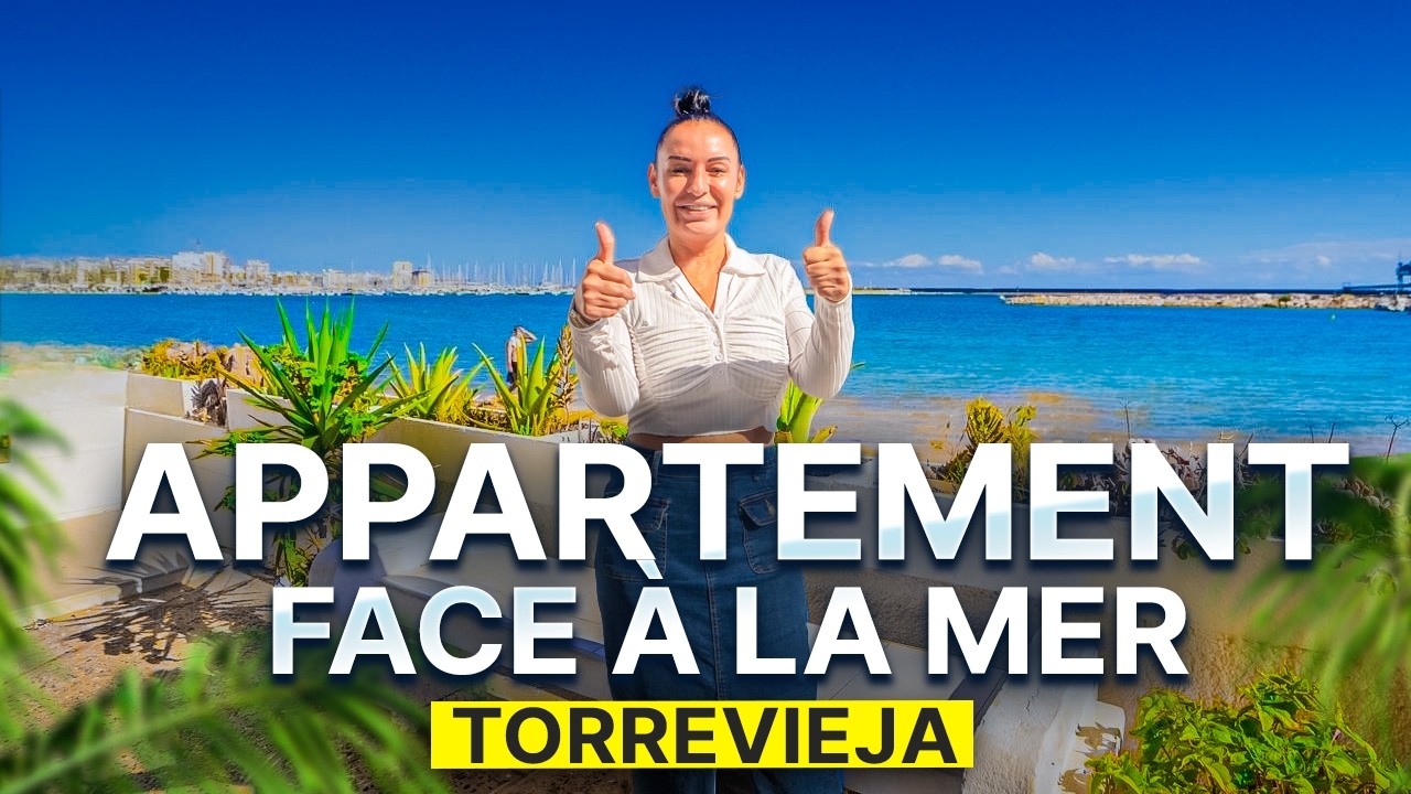 🇫🇷 Torrevieja, Espagne : appartement moderne face à la mer, idéal pour vivre ou investir
